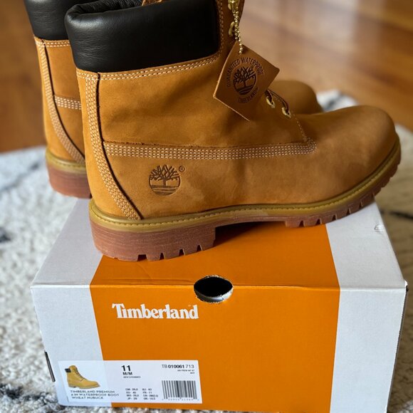 Size 11 Wheat Timberlands - Picture 4 of 6
